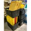 Image 1 : ASSORTED STORAGE TOTES WITH LIDS