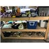 Image 1 : ASSORTED ITEMS INCLUDING; COLEMAN COOLER, UKULELE, HOME DECOR & MORE