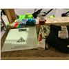 Image 2 : ASSORTED ITEMS INCLUDING; COLEMAN COOLER, UKULELE, HOME DECOR & MORE
