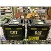 Image 1 : 2 CAT POWER STATIONS NO CHARGERS