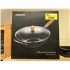 Image 2 : HITECLIFE WOK & STIR FRY PAN WITH LID & DRIP TRAY FOR GRILL