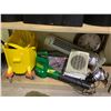 Image 1 : ASSORTED ITEMS INCLUDING; LEAF BLOWER, MOP BUCKET, FAN & MORE