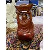 Image 2 : CARVED WOOD BUDDHA FIGURE 24 X 14" (SOME COSMETIC DAMAGE)