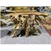 Image 1 : SOLID TEAK ROOT CONSOLE TABLE APPROX 48" X 16"