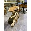 Image 2 : SOLID TEAK ROOT CONSOLE TABLE APPROX 47" X 16"