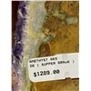 Image 2 : AMETHYST GEODE (SUPER GRADE) APPROX 5 X 5" RETAIL $1,289