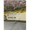Image 2 : AMETHYST GEODE APPROX 5 X 4" RETAIL $789