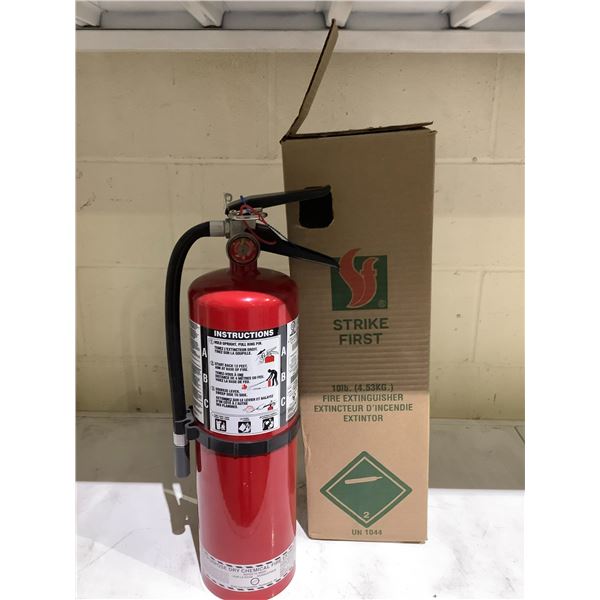 STRIKE FIRST 10LB FIRE EXTINGUISHER