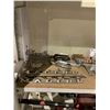 Image 2 : ASSORTED VINTAGE CAR PRODUCTS INCLUDING; HANDLES, REFLECTORS, MAKE STAMPS & MORE
