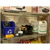 Image 1 : ASSORTED ITEMS INCLUDING; 2 BOTTLES GUARANTEE ORGANIC SEAWEED EXTRACT, DEWALT TOOL BAG, OUTDOOR