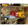 Image 1 : ASSORTED ITEMS INCLUDING; HUDSON COMMERCIAL BAK-PAK SPRAYER, 2 FUEL CANS, PATIO MISTING SYSTEM &