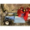 Image 2 : ASSORTED ITEMS INCLUDING; HUDSON COMMERCIAL BAK-PAK SPRAYER, 2 FUEL CANS, PATIO MISTING SYSTEM &