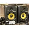 Image 2 : KRK SYSTEMS ROKIT POWERED 6 SPEAKERS, AUDIO-TECHNICA HEADPHONES & SPEAKER CABLE