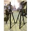 Image 1 : 2 PROFILE TELESCOPIC SPEAKER STANDS