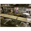 Image 1 : ASSORTED ITEMS INCLUDING; BLINDS, GARDEN TOOLS & MOP