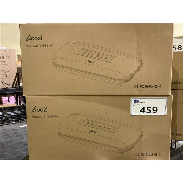 2 AOOZI VACUUM SEALERS