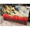 Image 1 : 2 ASSORTED PRINTS ON CANVAS 47X16"