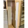 Image 2 : 2 1 DOOR SHELVING UNITS 16X16X71", 6 SHELF BOOK CASE 27X16X84" & SHELVING UNIT 35-1/2X11X78"