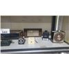 Image 3 : ASSORTED VINTAGE ITEMS INCLUDING; CAMERA FLASHES, PANASONIC RADIO, BAROMETER & MORE