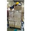 Image 1 : PALLET OF STORAGE LOCKER CONTENTS INCLUDING; CLOTHING & MORE