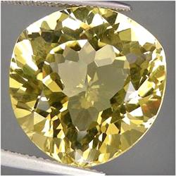 22.65ct  Outstanding Triangle Yellow Citrine (GEM-15640)