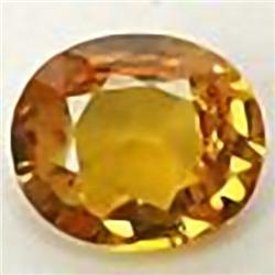 3.2mm Pretty Natural Yellow Songea Sapphire VVS (GMR-0211)