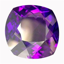 36.70ct  Rare Purple Amethyst Cushion Shape (GEM-14556)