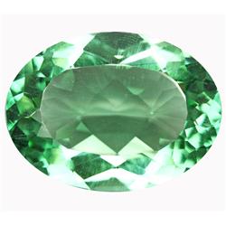 18.85ct Stunning Top Blue Green Oval Amethyst (GEM-14690)