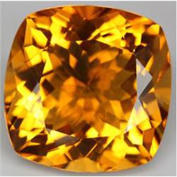 19.55ct Sublime  Golden Yellow Cushion Citrine    (GEM-16198)