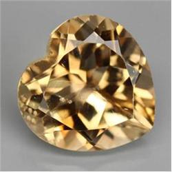 4.15ct First Class Heart Imperial Natural Topaz Brazil VVS (GEM-16363)