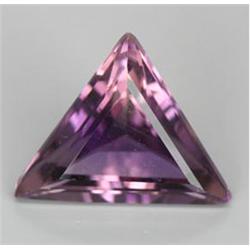 3.6ct Astounding Trillion Cut Bi Color Ametrine Bolivia (GEM-16364)