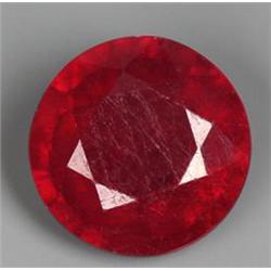 1.00ct Elegant Round Shape Top Blood Red Ruby Madagascar (GEM-16369)