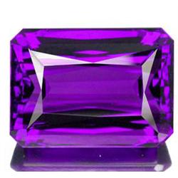 24.20ct Excellent Octagon Purple Amethyst (GEM-16435)