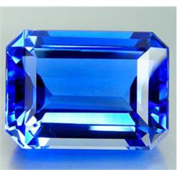 17.50ct Lustrous Emerald Cornflower Blue Quartz (GEM-16451)