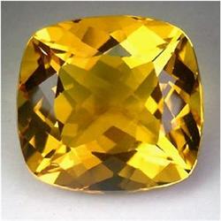 9.45ct Awesome Cushion Yellow Gold Citrine Gems (GEM-16620)