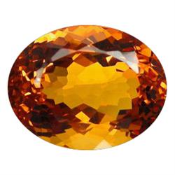 21.95ct Exquisite Oval Madeira Citrine (GEM-16792)