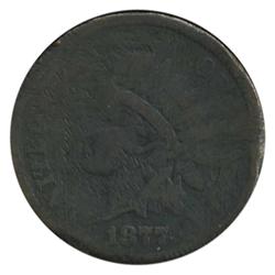 1877 Indian Cent Circulated RAREST DATE (COI-5270)
