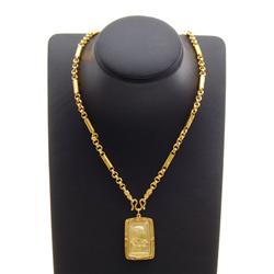 Heavy 24k Gold Filled Thai Buddha Amulet With Gold Layered Necklace (JEW-161)