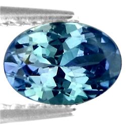 0.81ct Marvelous Top Luster Unheated Green Tanzanite FLAWLESS (GEM-16242)