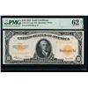 Image 1 : 1922 $10 Gold Certificate PMG 62EPQ