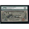 Image 1 : 1896 $1 Educational Silver Certificate PMG 25