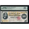 Image 1 : 1882 $50 Gold Certificate PMG 35