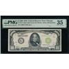 1934 $1000 Chicago FRN PMG 35