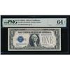 Image 1 : 1928A $1 Silver Certificate PMG 64EPQ