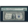 Image 1 : 1935A $1 Experimental S Silver Certificate PMG 66EPQ