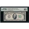1934A $10 San Francisco FRN PMG 65EPQ