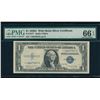 Image 1 : 1935G $1 STAR Silver Certificate PMG 66EPQ