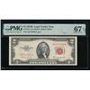 Image 1 : 1953B $2 Legal Tender Note PMG 67EPQ