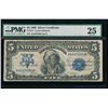 Image 1 : 1899 $5 Chief Silver Certificate PMG 25
