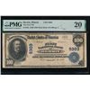 Image 1 : 1902 $100 Herrin IL National PMG 20